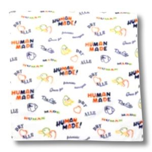 LARGE Human Made Ivory Bandana